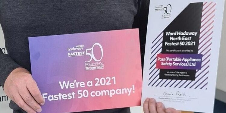 PASS Ltd Make the Fastest 50 North East List