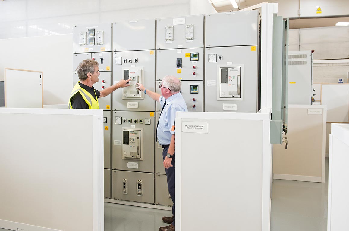 PASS high voltage tutor and learner training on a switch room setup