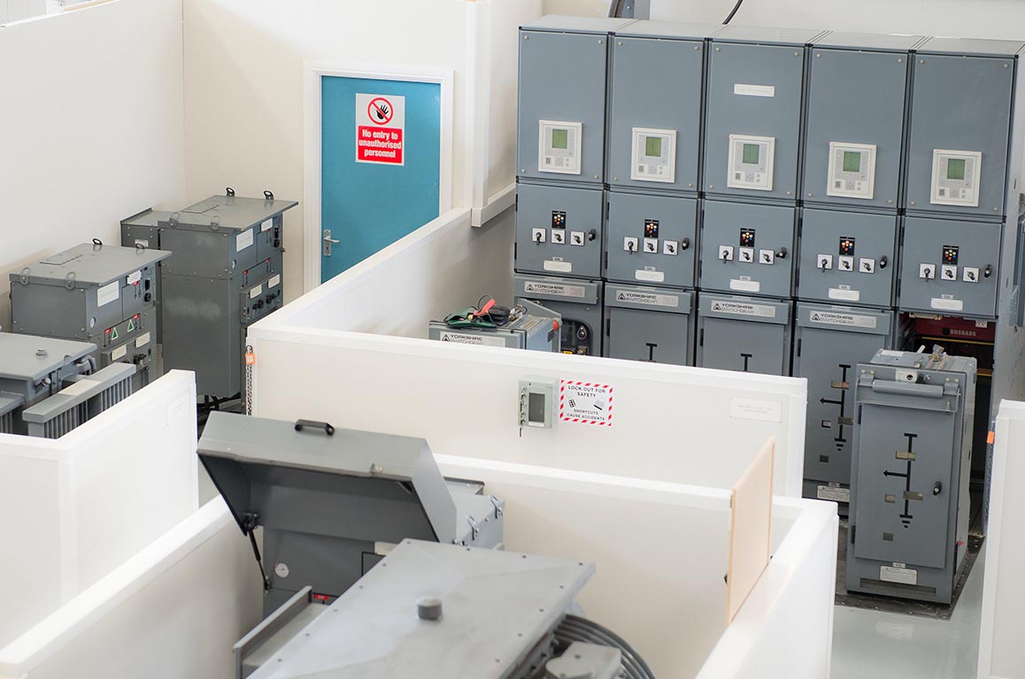 Switchgear at PASS Stockton high voltage training centre
