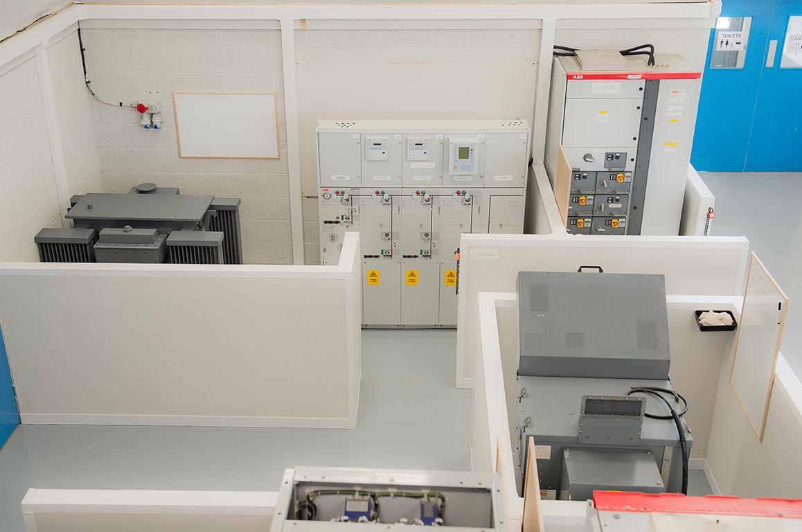 Switchgear at PASS Stockton high voltage training centre