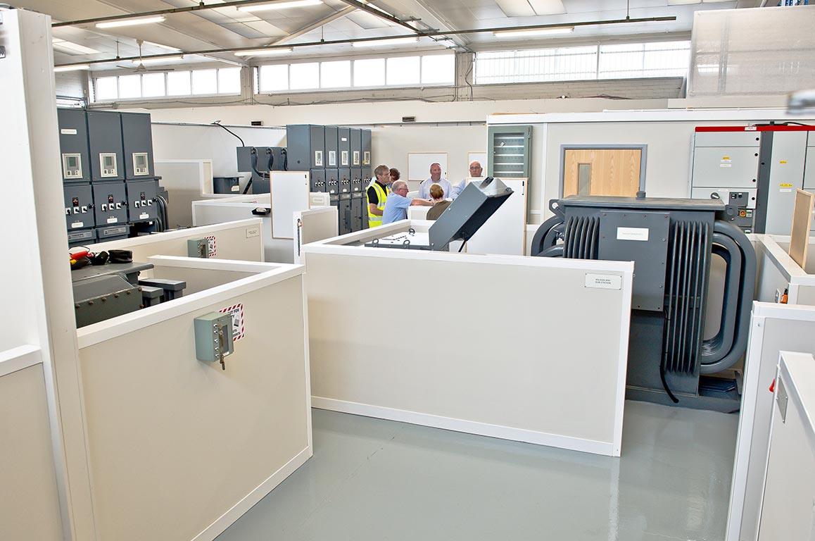 Switchgear at PASS Stockton high voltage training centre