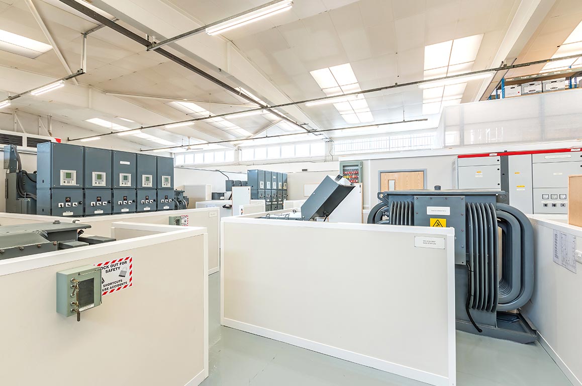 Switchgear at PASS Stockton high voltage training centre