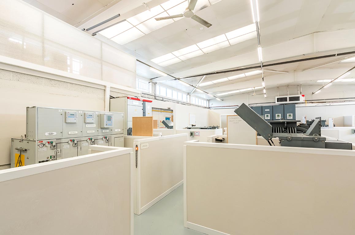 Switchgear at PASS Stockton high voltage training centre