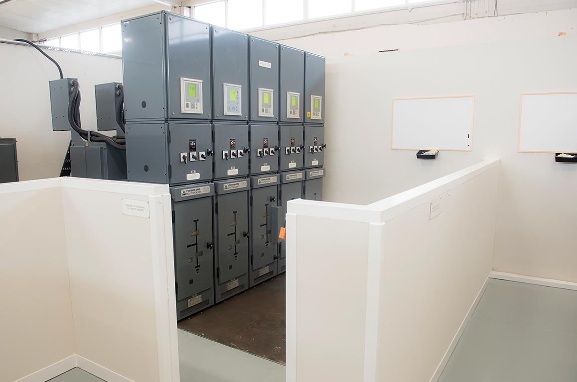 Switchgear at PASS Stockton high voltage training centre