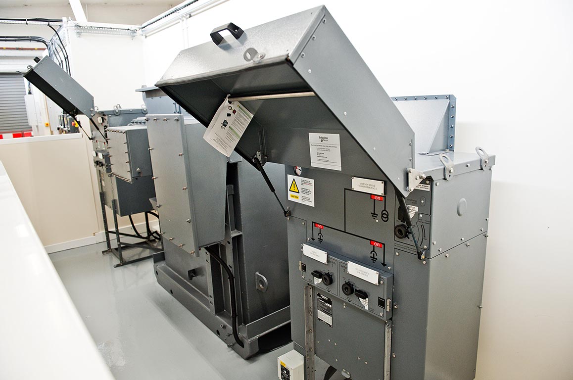 Switchgear at PASS Stockton high voltage training centre